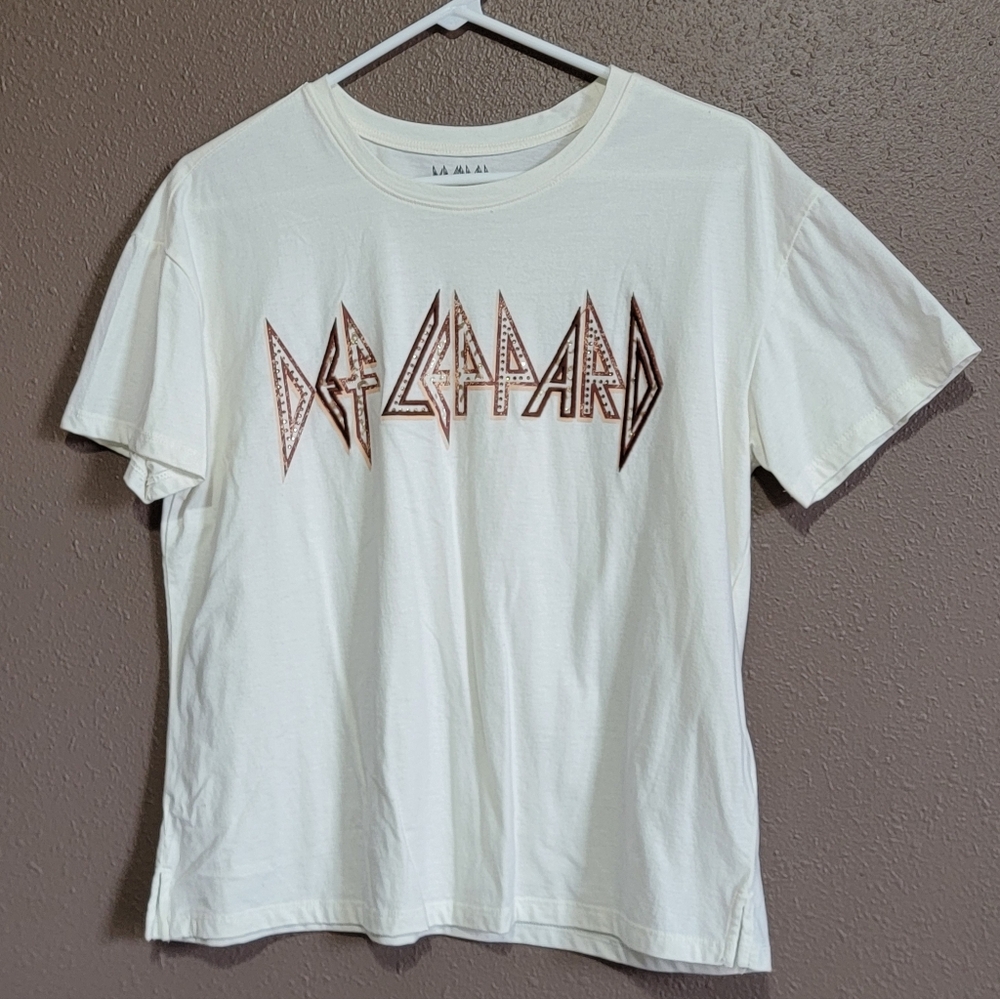 Maurice's Def Leppard Graphic T-Shirt Size Medium